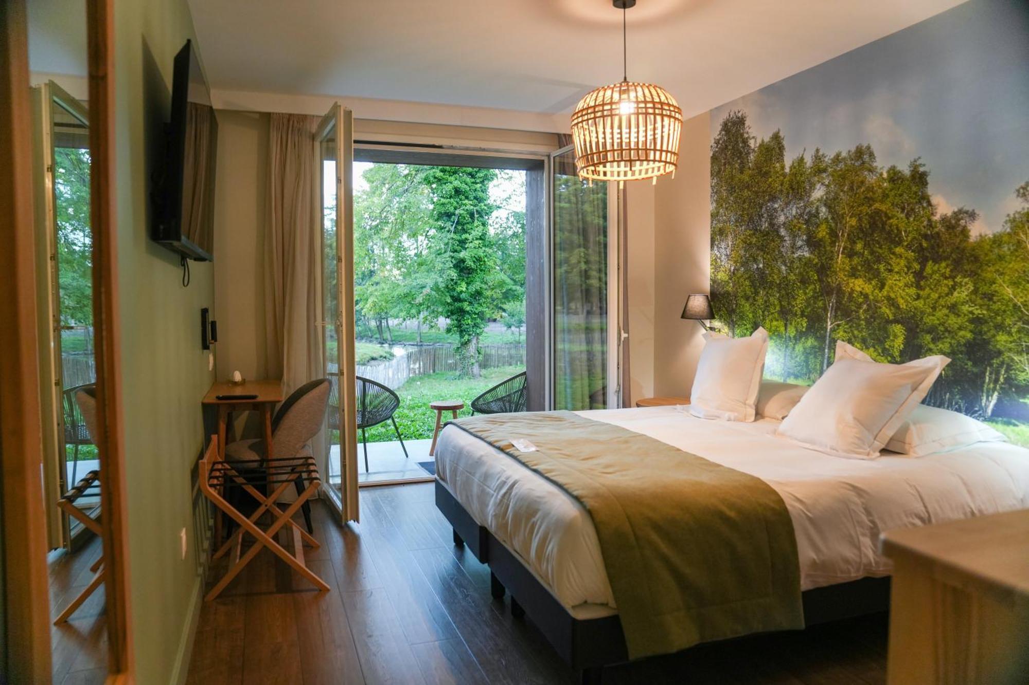 Hotel Et Cottages Domaine Du Marquenterre Saint-Quentin-en-Tourmont Exterior foto