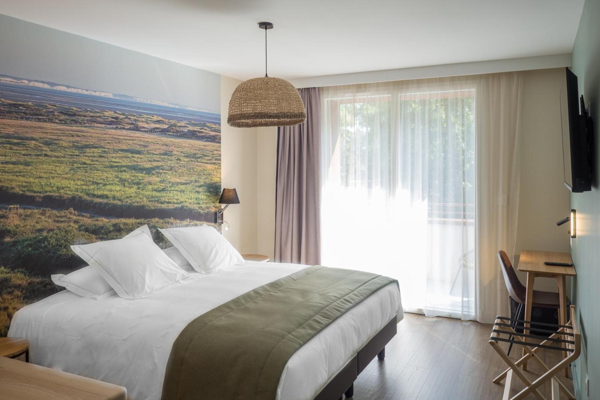 Hotel Et Cottages Domaine Du Marquenterre Saint-Quentin-en-Tourmont Exterior foto